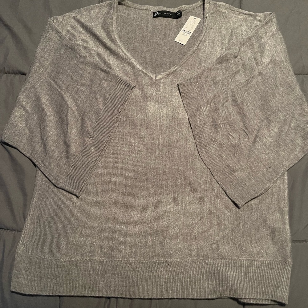 NY&Co womens wide sleeve sweater NWT